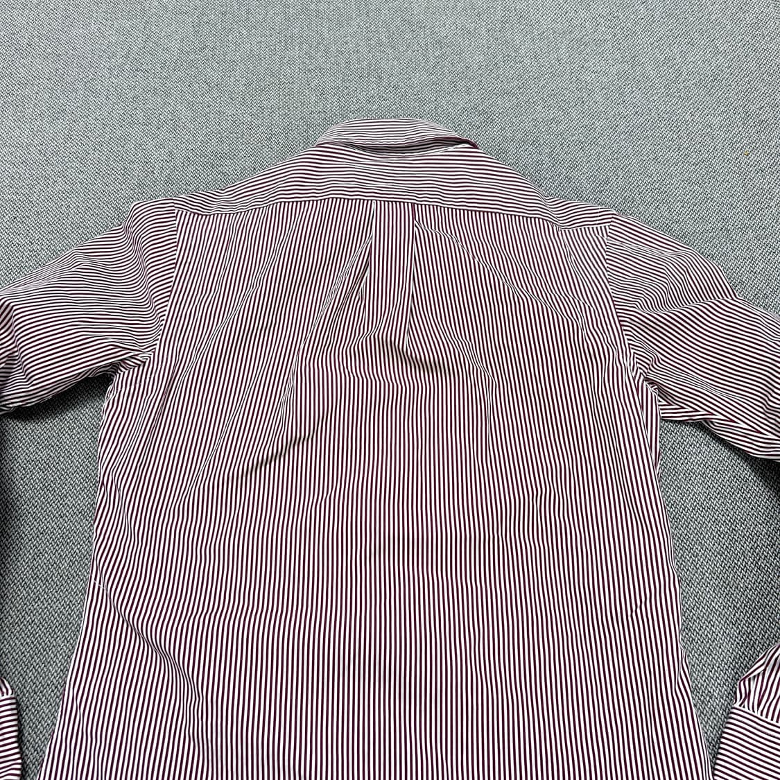 폴로 커스텀핏 스트라이프 셔츠(S) 상품이미지6