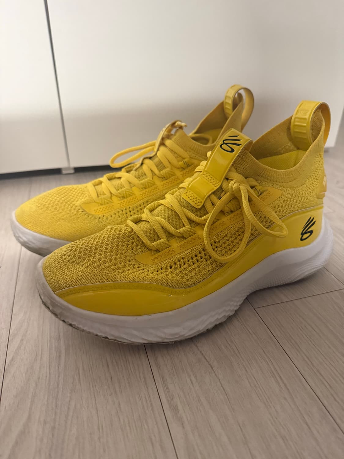 한정판 커리 농구화 플로우 옐로우/ 빠르게 판매 상품이미지1