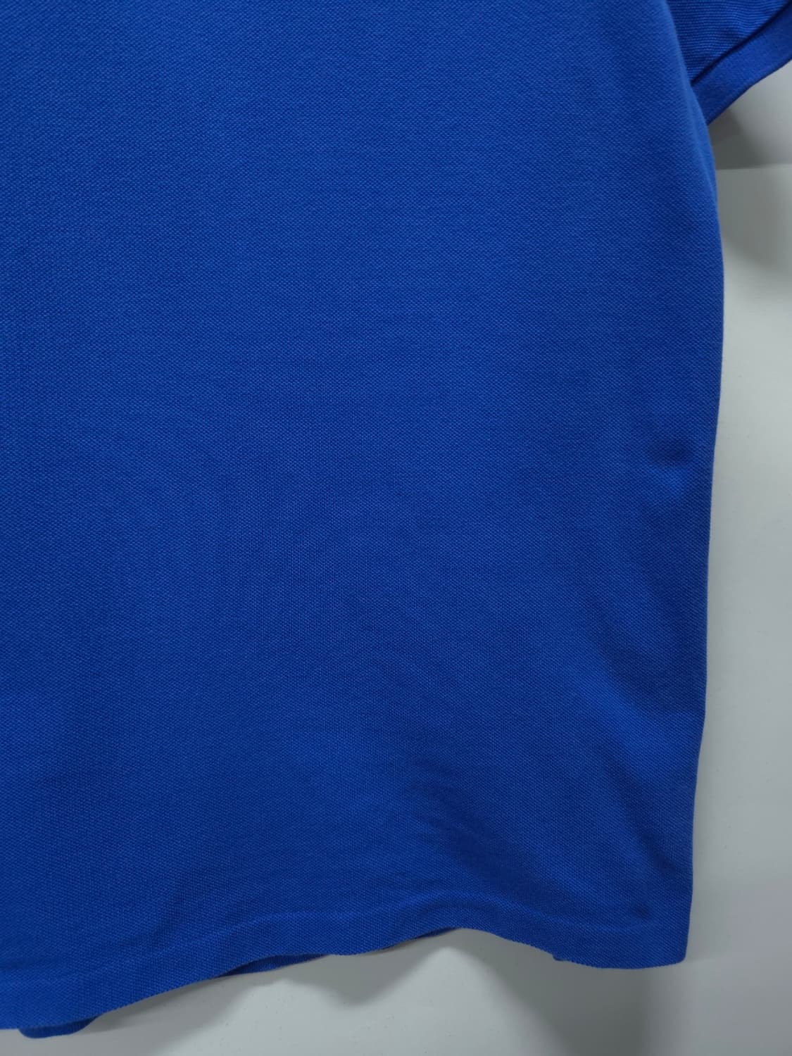 폴로 랄프로렌 커스텀 슬림핏 피케 반팔 티셔츠 블루(95) 상품이미지9