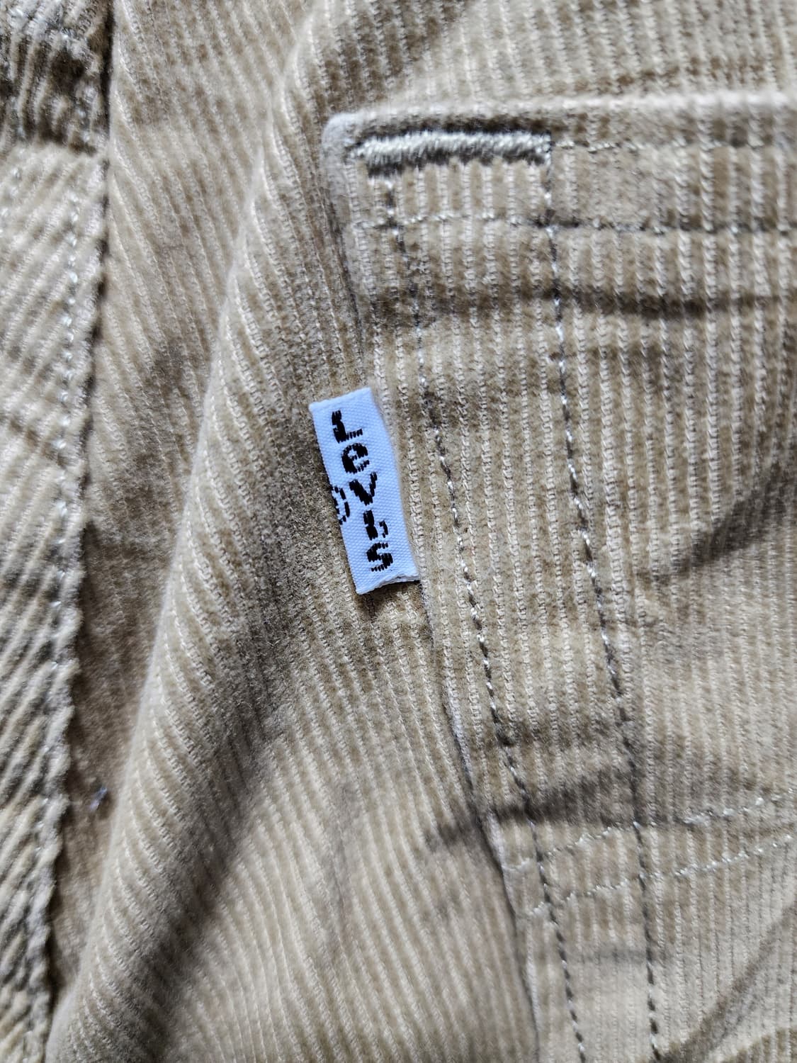 리바이스 511 화이트탭 코듀로이 아메카지 팬츠 상품이미지3