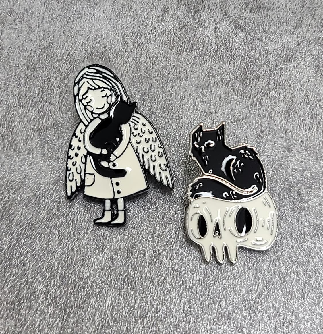 black cat 뱃지 세트 상품이미지1