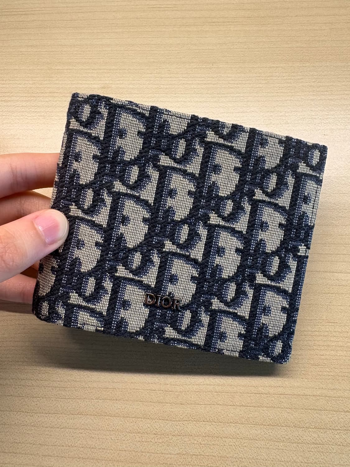 [SSS급] 디올 오블리크 자카드 반지갑 상품이미지1