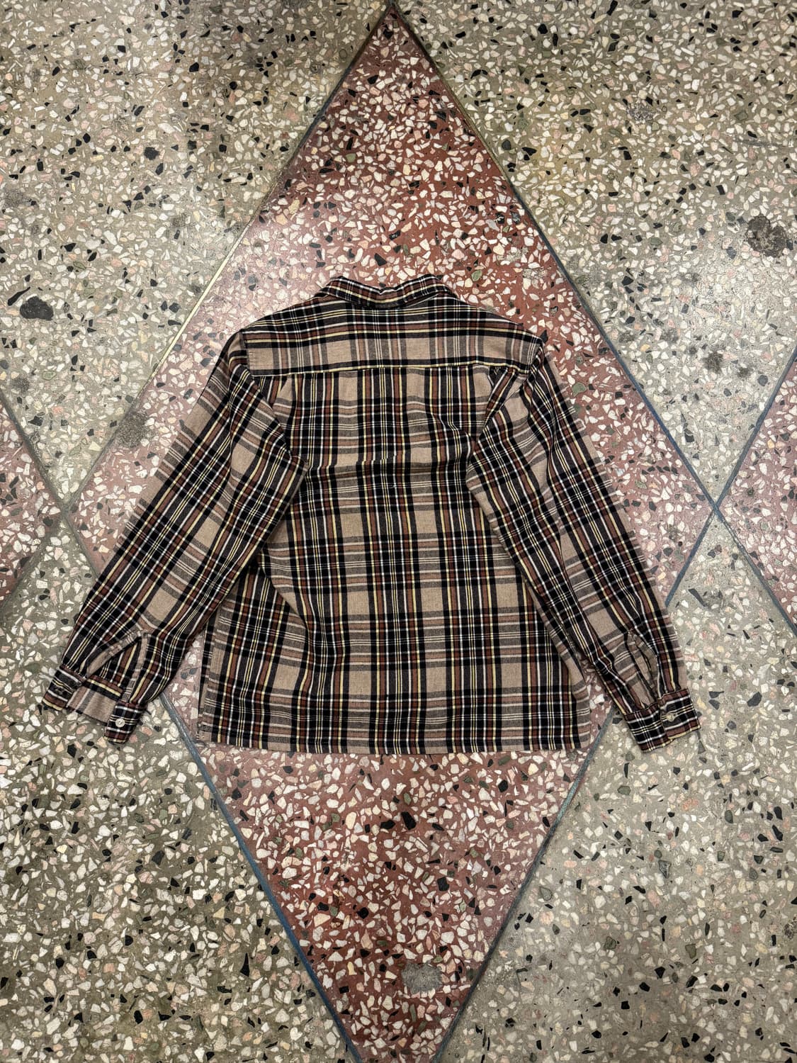 50s Campus 울 오픈 카라 셔츠 (15) 상품이미지2