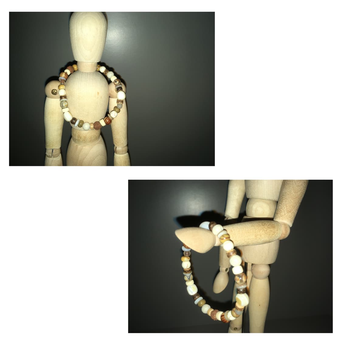 [악] 빈티지 믹스비즈 팔찌 상품이미지2