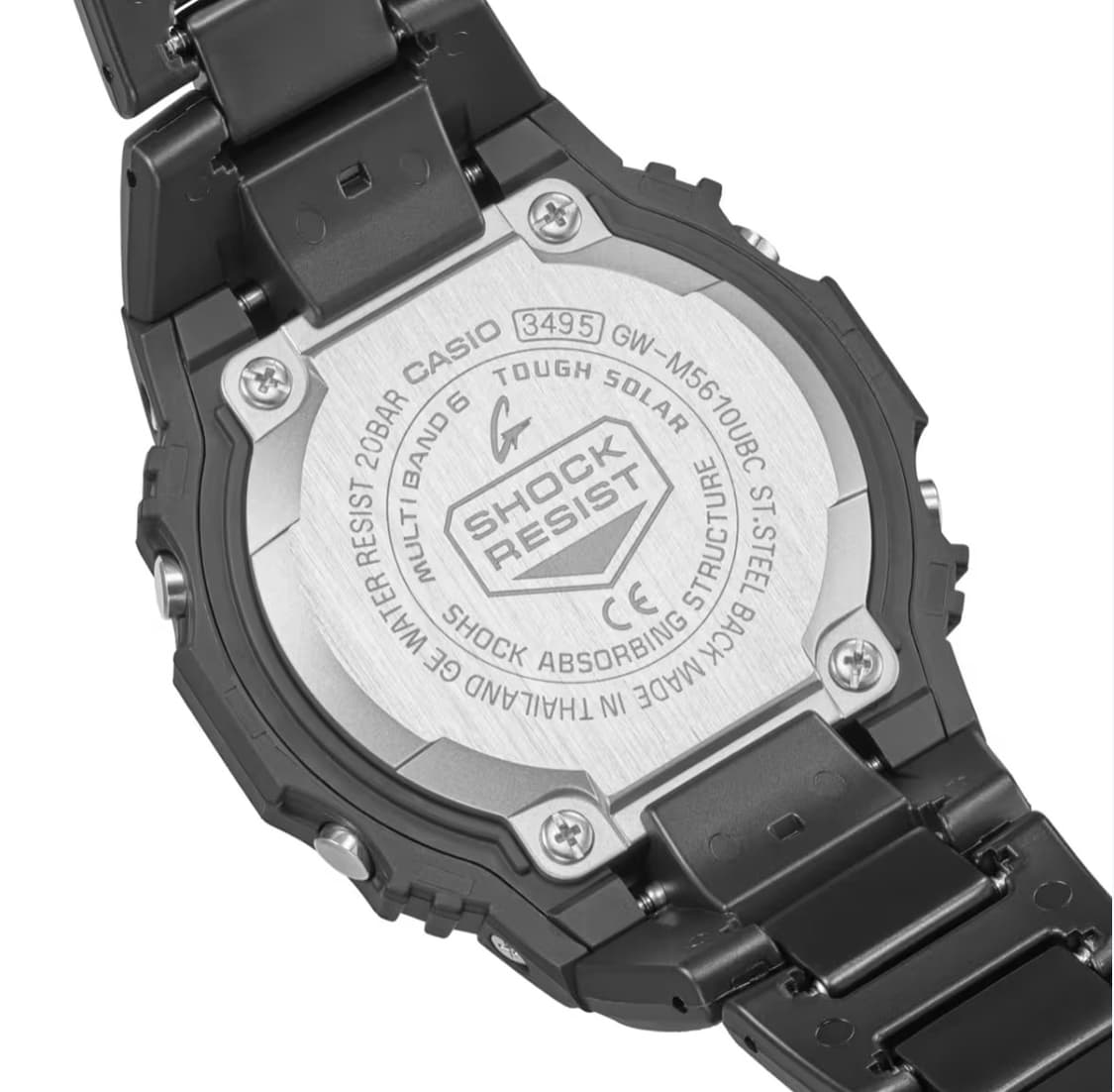 지샥 GM-M5610UBC-1JF (터프솔라,메탈코어밴드, 전파수신) 상품이미지4