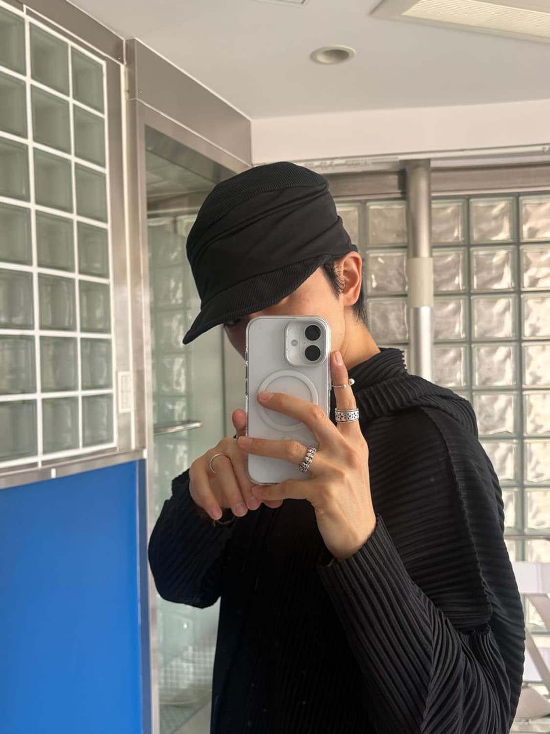 BLACK CAP 검은 캡 상품이미지1