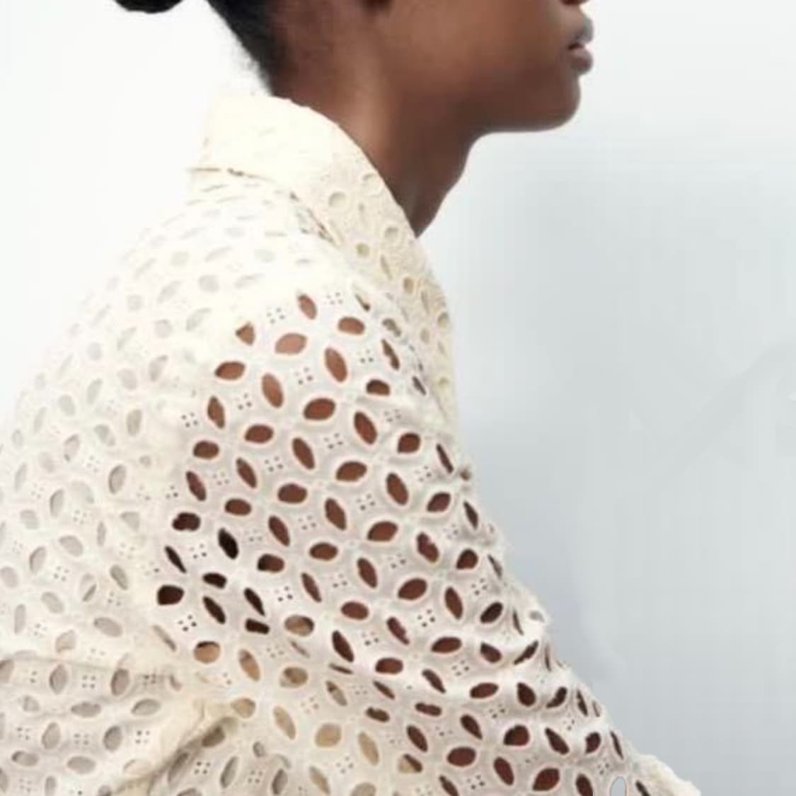 자라(ZARA) 아일렛 셔츠원피스 55-66 새상품 상품이미지3