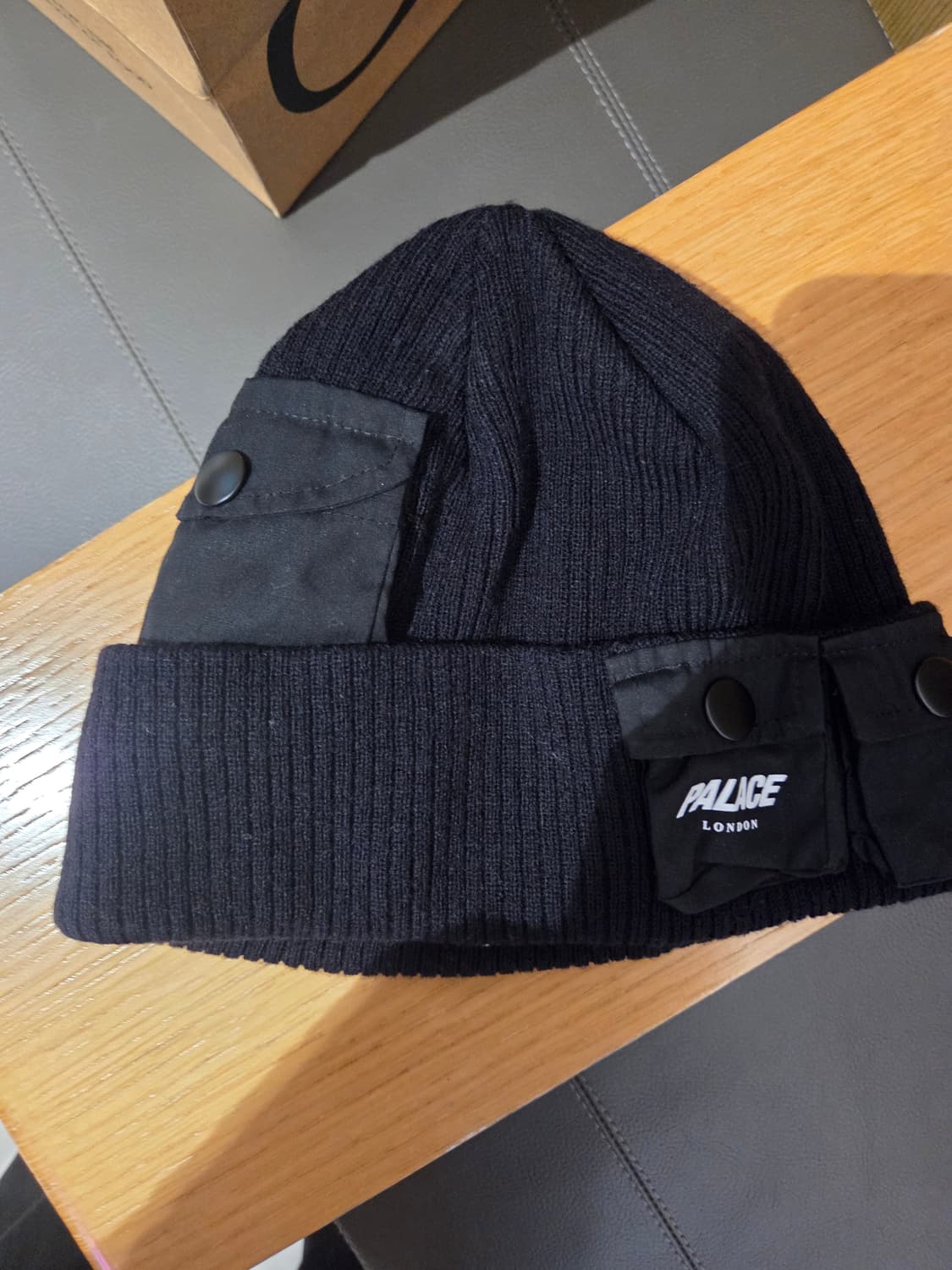 팔라스 포켓 비니.블랙 상품이미지4