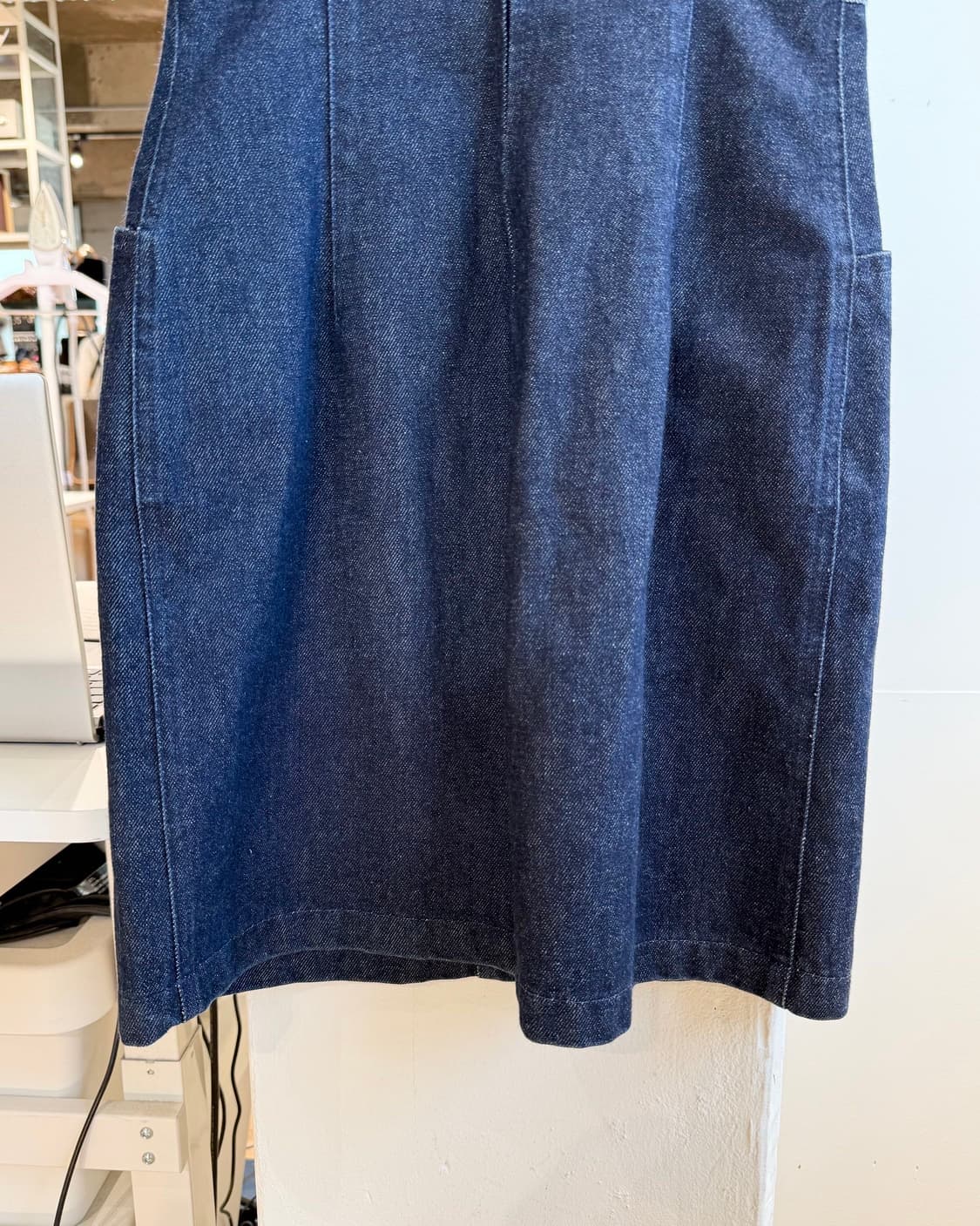 펜디 데님 그래픽 미니 원피스  상품이미지7