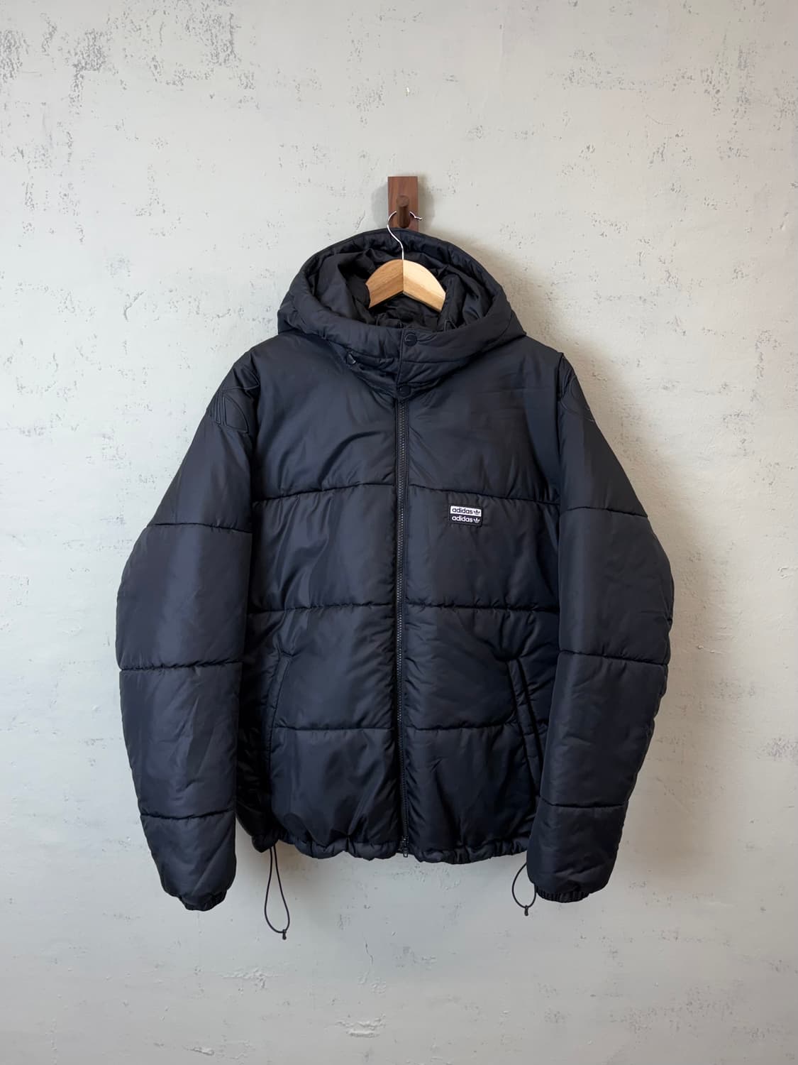 아디다스 후드 패딩 블랙 상품이미지1