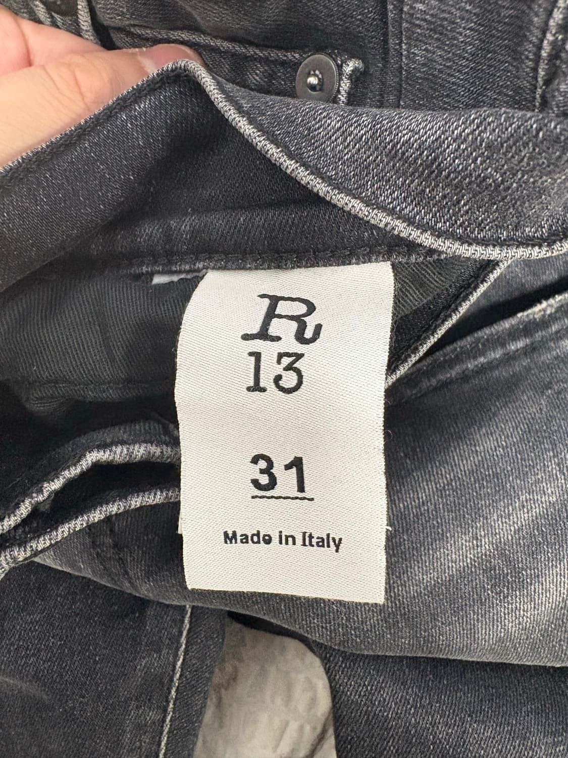 R13 보이 데님팬츠 31 상품이미지5