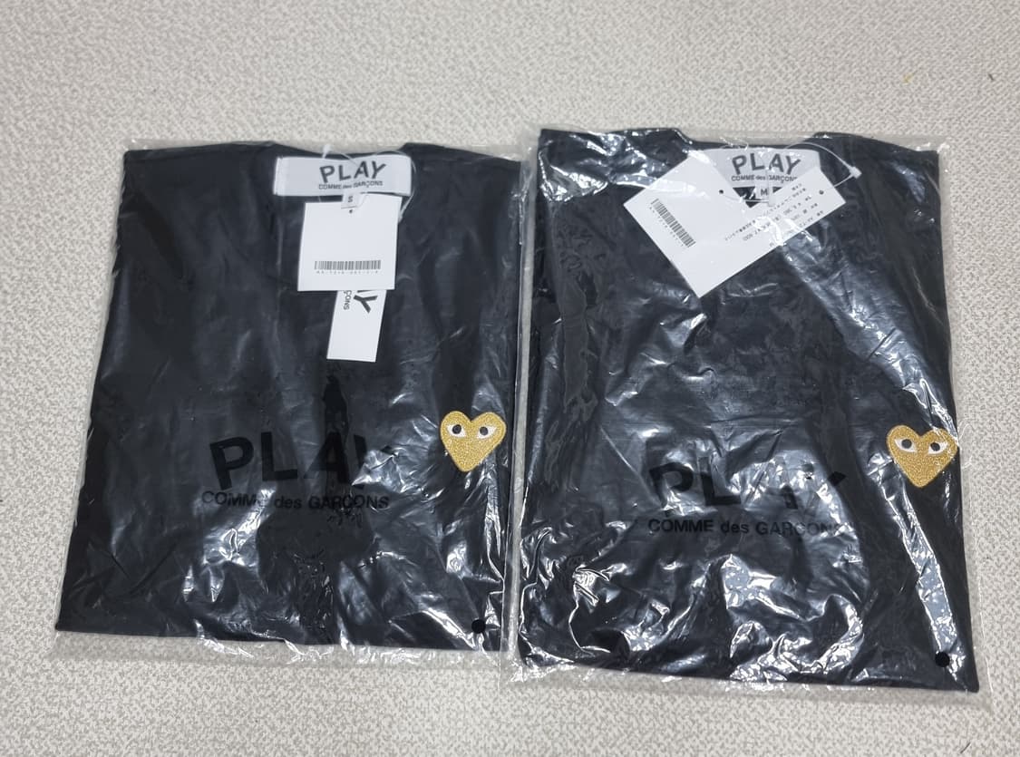 정품)특가)반팔 꼼데가르송 전사이즈 상품이미지1