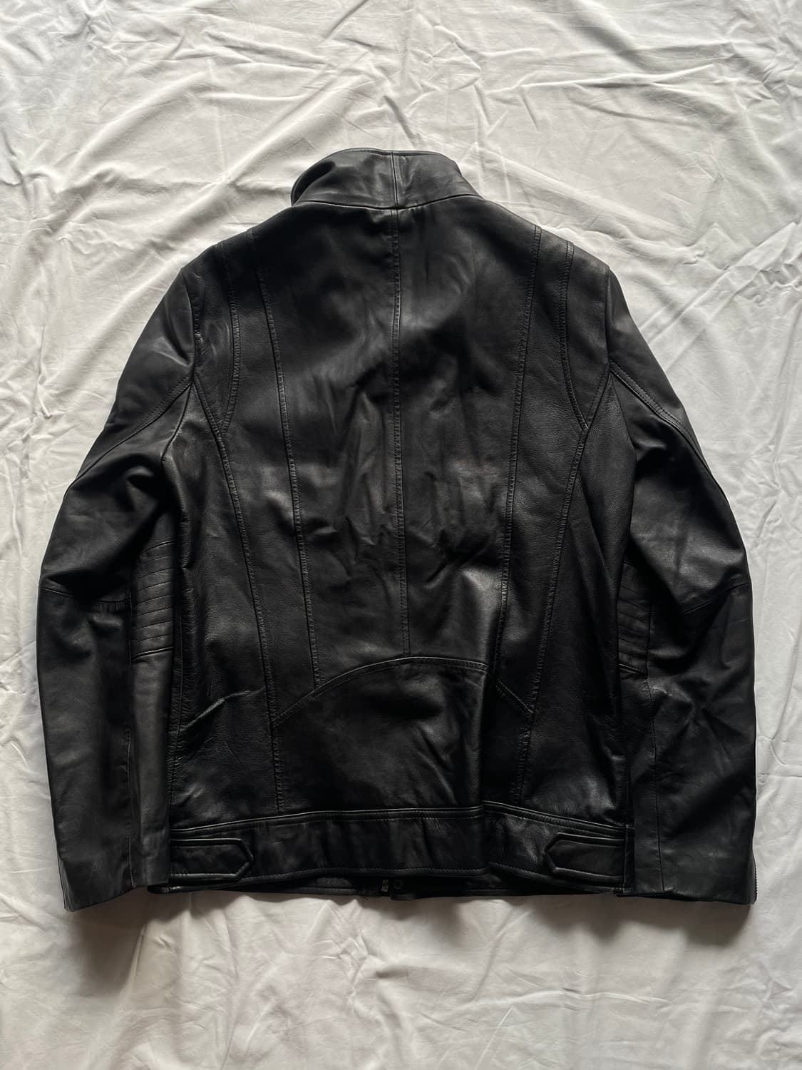 비욘드 클로젯 램스킨 4포켓 레더자켓 상품이미지6