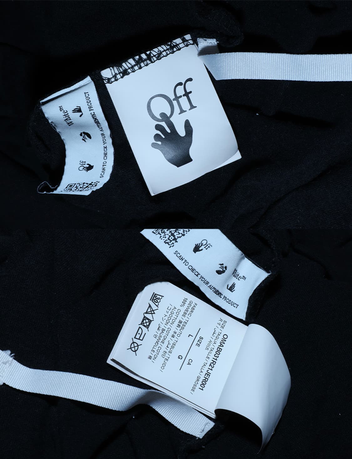 오프화이트 긴팔 Off-White Diagonal Spray Arrows 상품이미지8