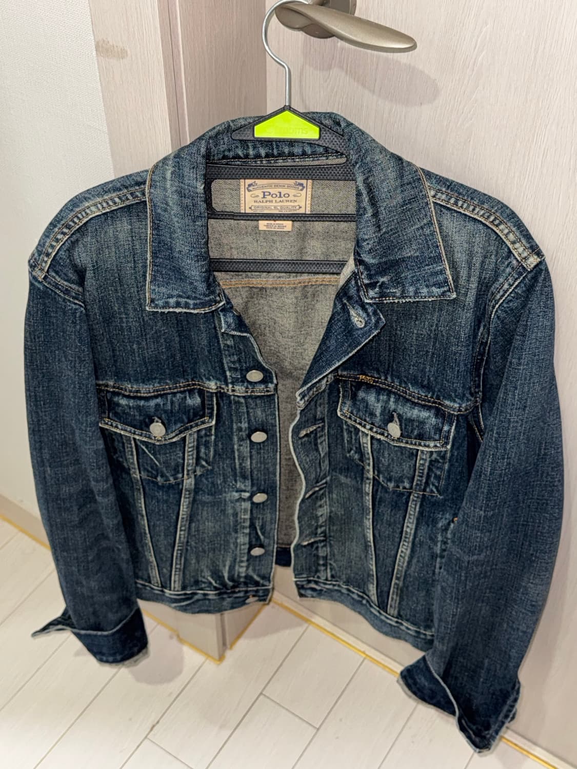 Polo Ralph Lauren 페이디드 데님 트러커 재킷 M/100 상품이미지2