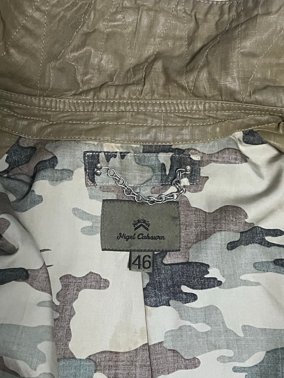 Nigel Cabourn Coated Utility Jacket 상품이미지9