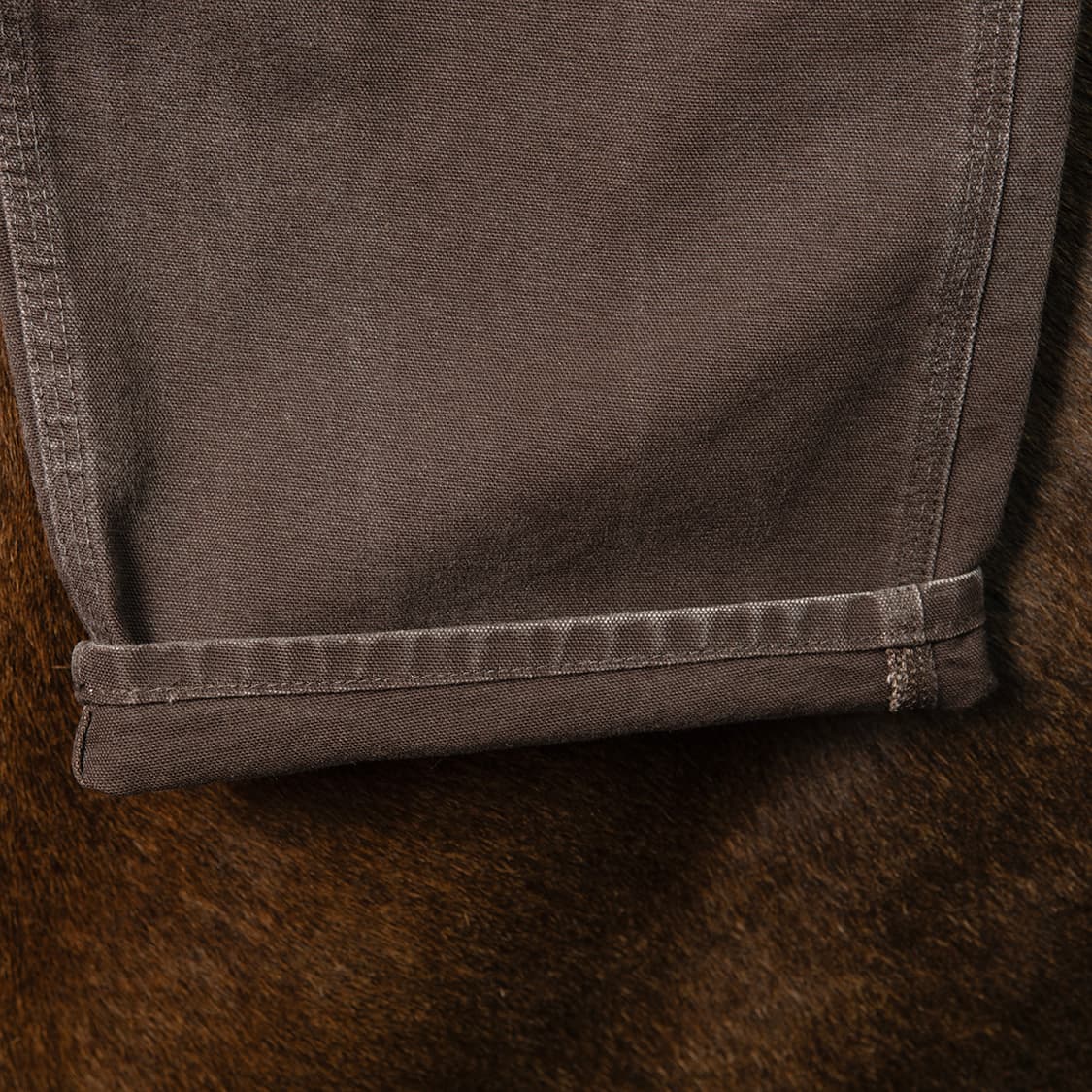 [35] 칼하트 B11 덕캔버스 싱글니 카펜터 워크팬츠 다크 브라운  상품이미지9