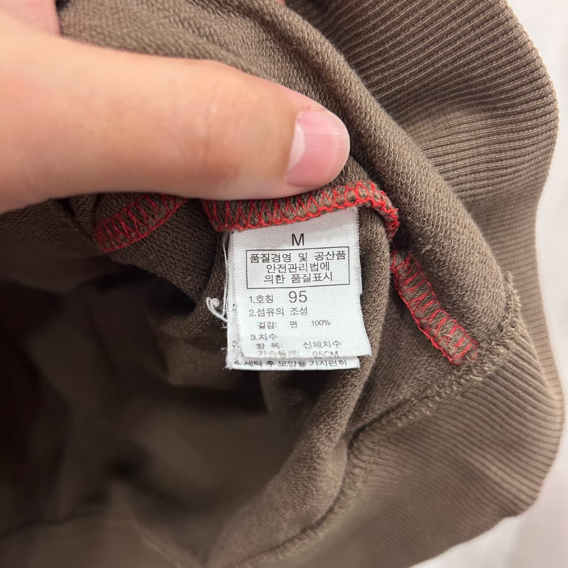 노스페이스 화이트라벨 배색 하이넥 후드집업 상품이미지4