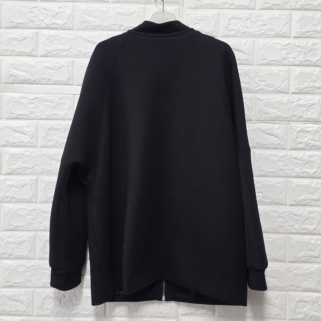 택포) 듀엘 DEWL 블랙 봄버 자켓 M 상품이미지4