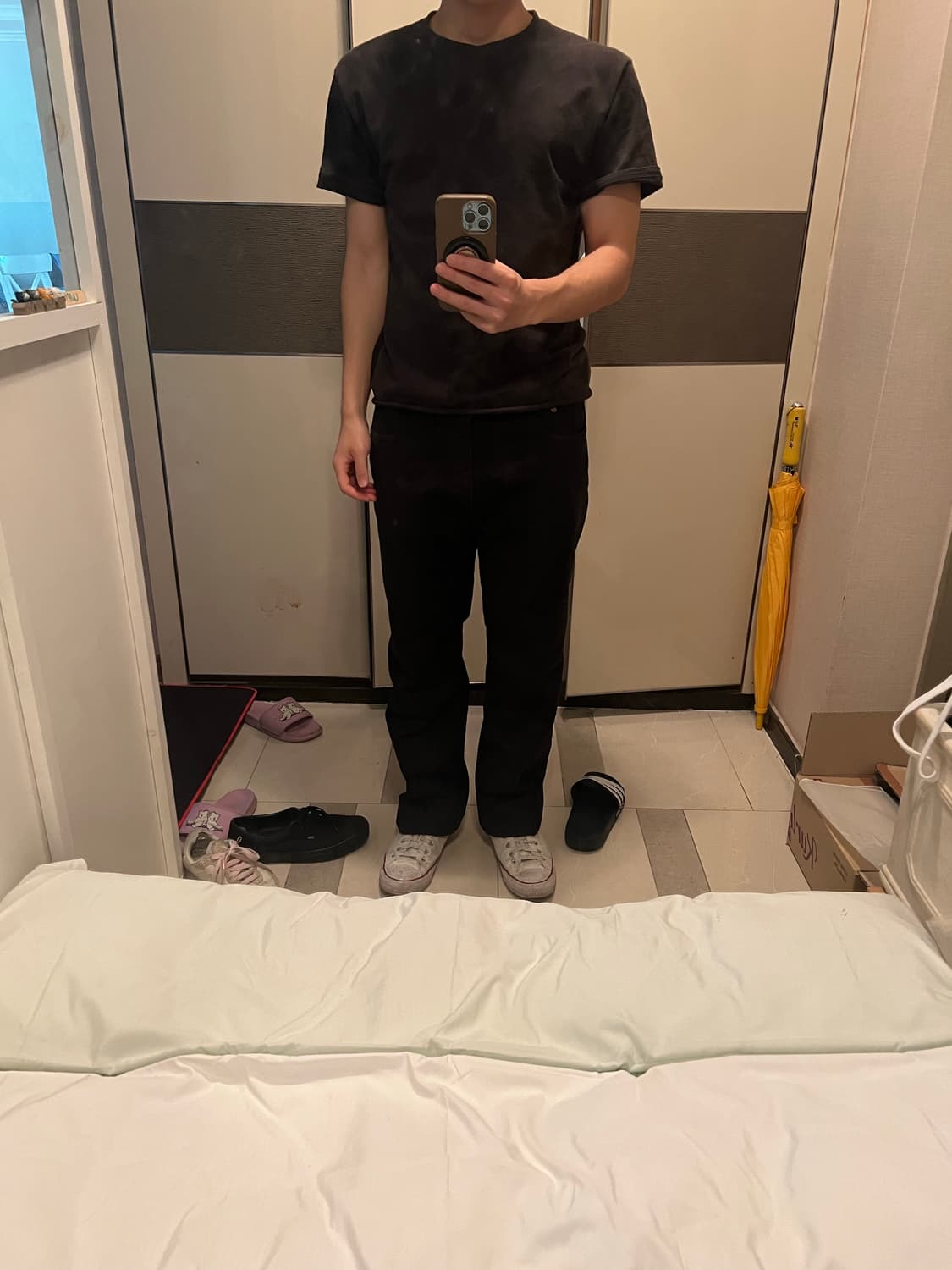 Levi’s 502 Black 33 상품이미지3