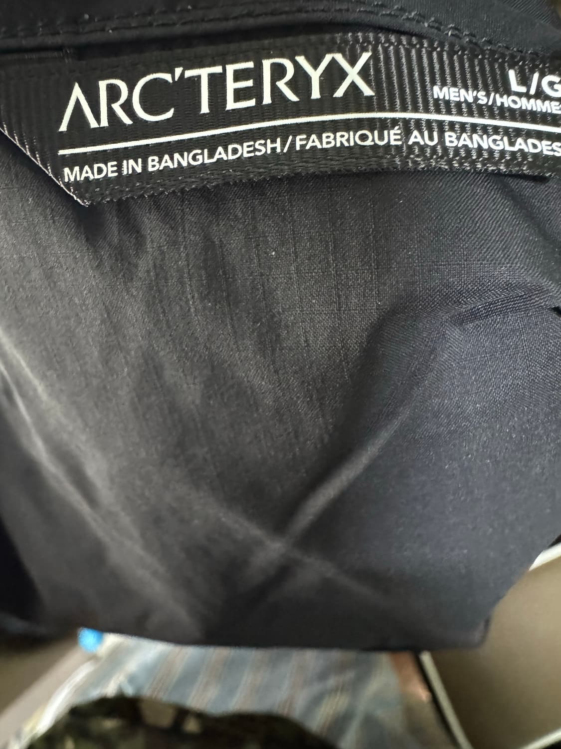 아크테릭스 스쿼미시 후드 블랙 L 새상품 상품이미지3