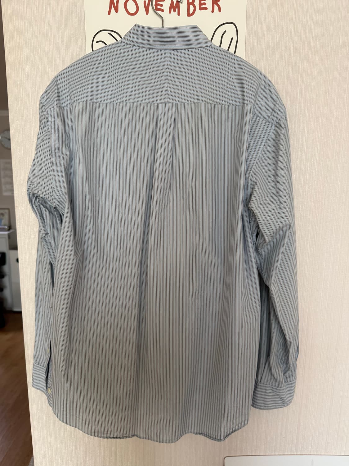 가격내림) 오라리 남자 스트라이프 셔츠 3사이즈 상품이미지2