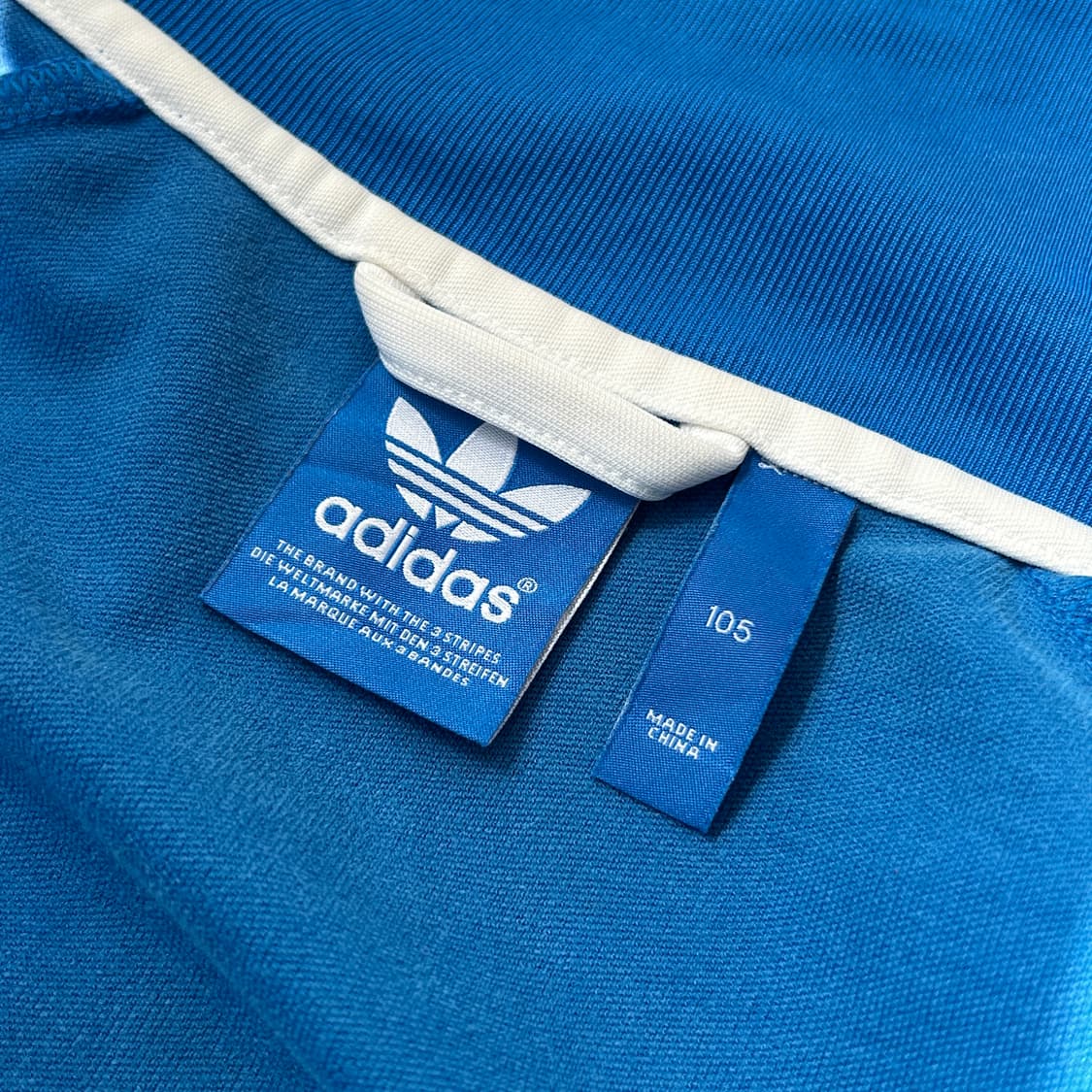 아디다스 블루 베켄바우어 트랙 셋업 상품이미지5