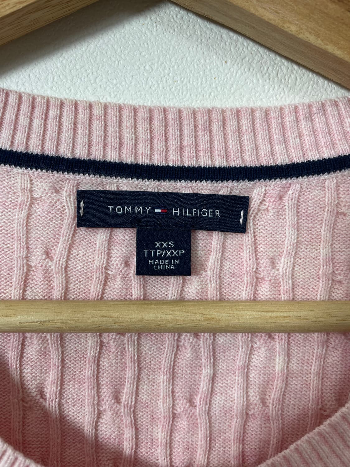 타미Tommy 꽈베기 니트 XXS - K1  상품이미지4