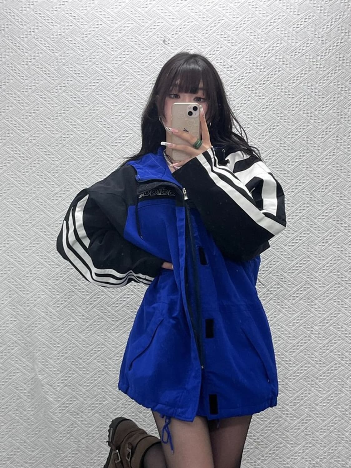 아디다스 올드스쿨 레트로 스트릿 90's 바람막이 자켓 95 C11336 상품이미지1