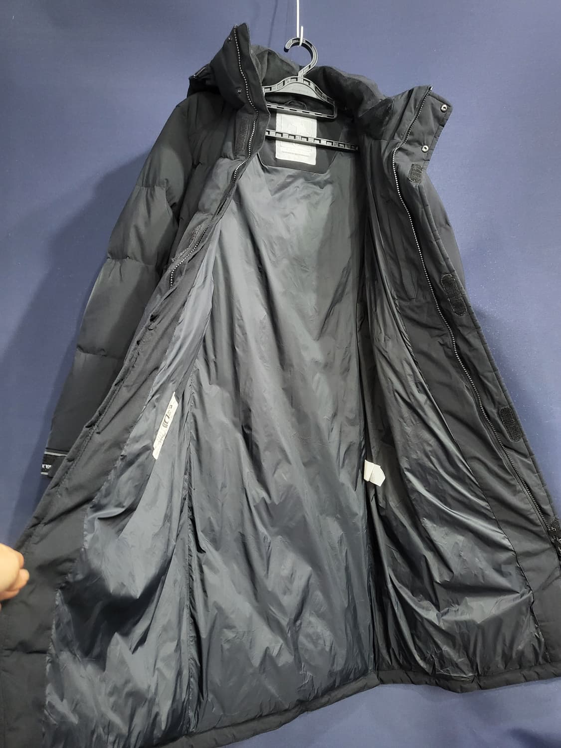 블랙야크 구스다운 롱패딩 상품이미지5