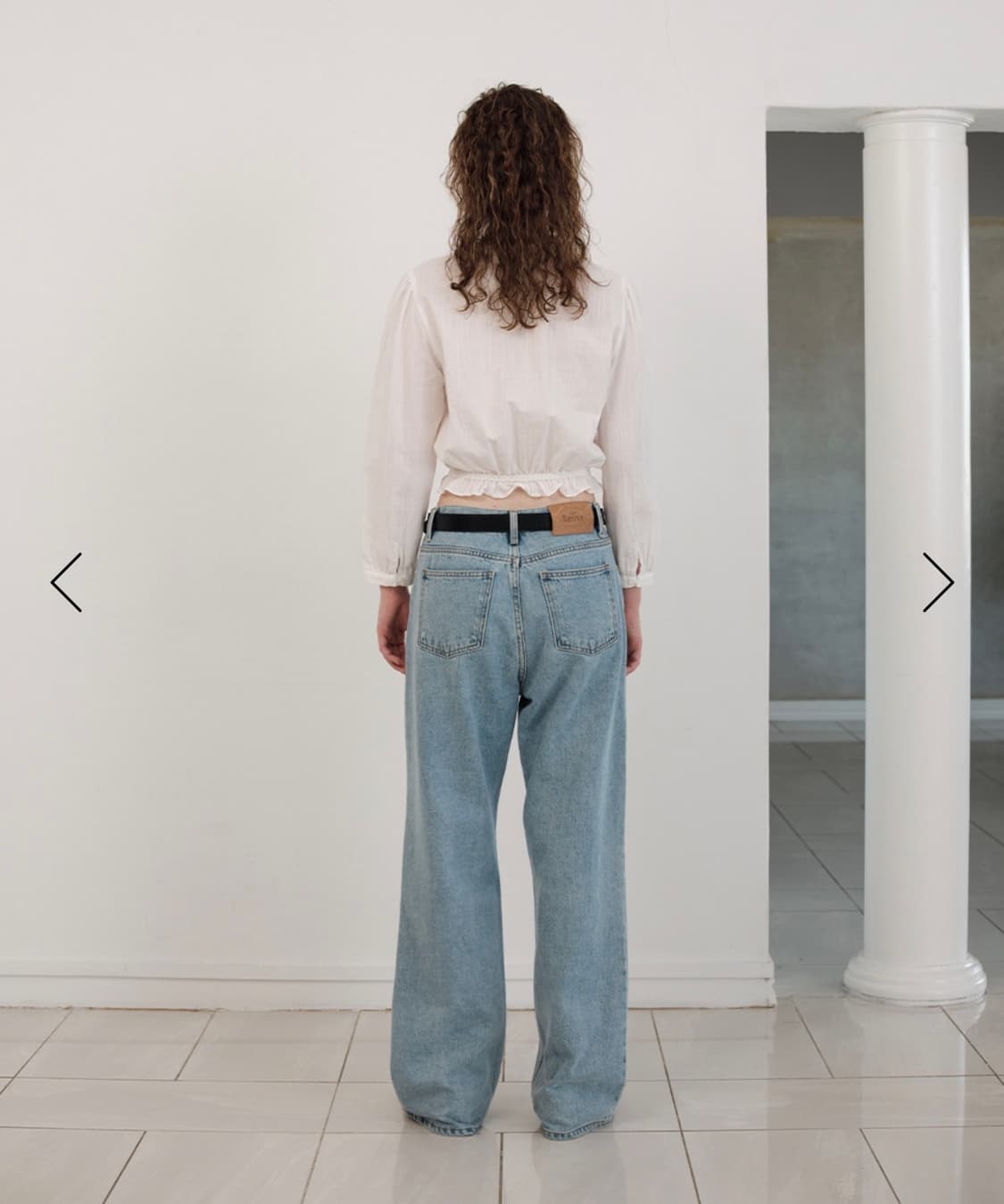 더바넷 대디 루즈핏 데님팬츠  상품이미지2