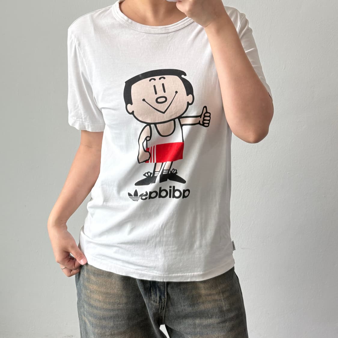 [M] 아디다스 캐릭터 반팔티 상품이미지1