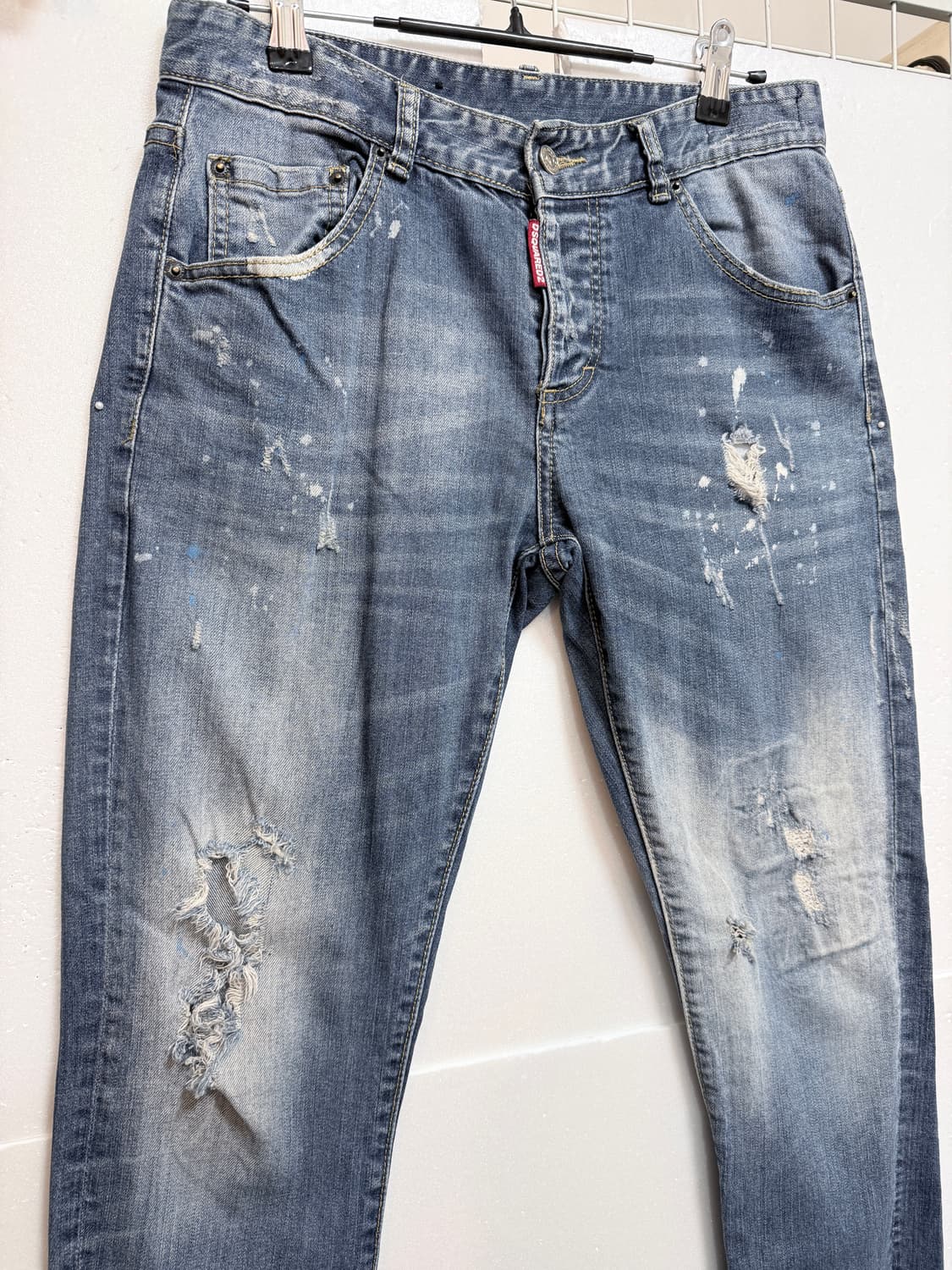 DSQUARED2 디스퀘어드2 디스트로이드 슬림 데님 팬츠 46 상품이미지3