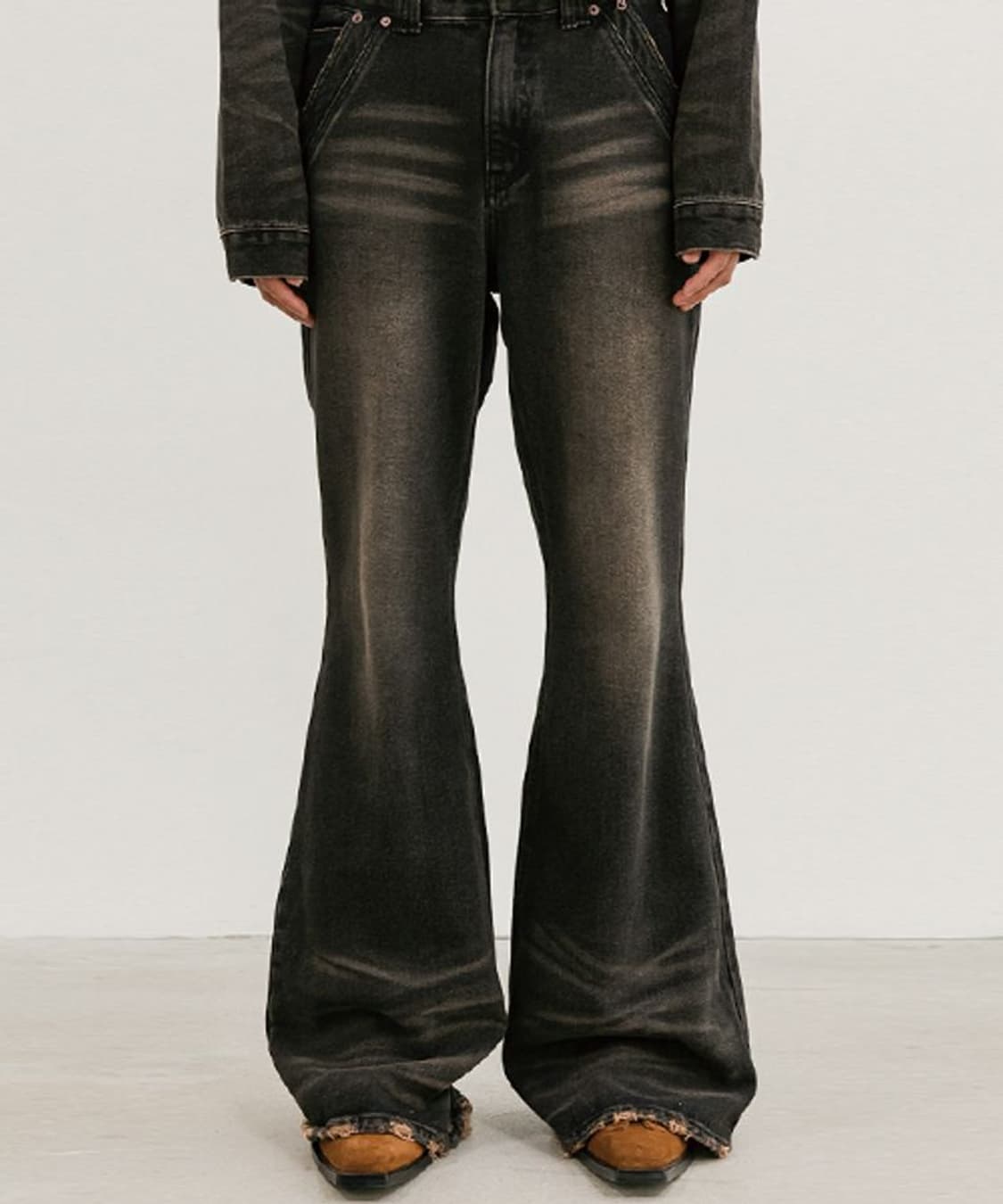 [구매글] ESC STUDIO 데님 크롭자켓 블랙 색상 구입합니다 상품이미지3