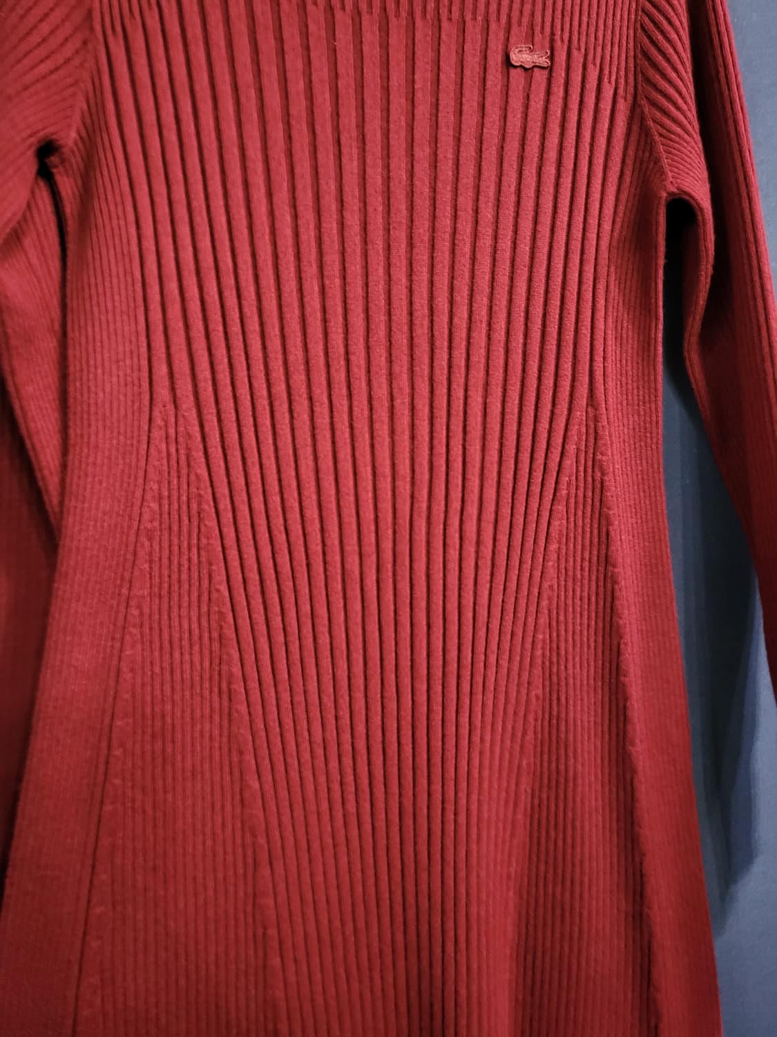 라코스테 울 니트 롱원피스 상품이미지4