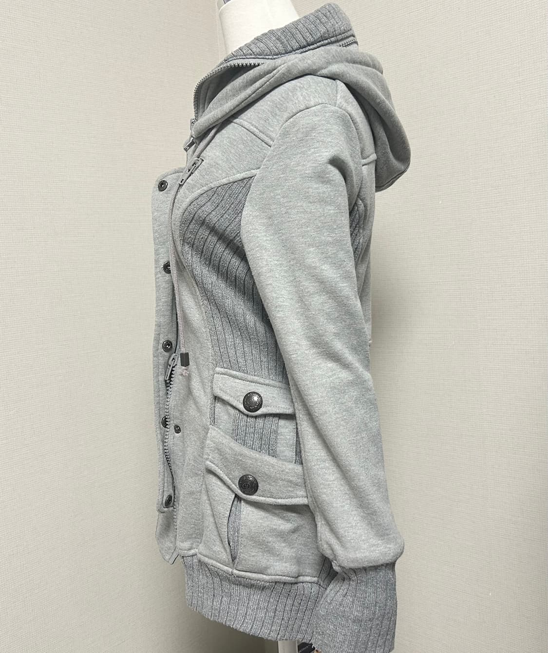 일본빈티지 y2k 투웨이 후드집업 와투케 갸루 핀터레스트 상품이미지3