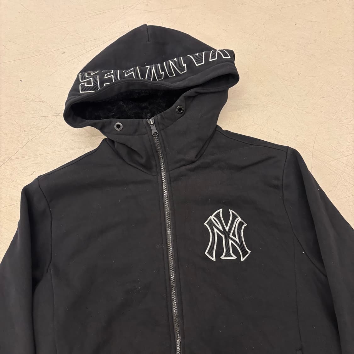 MLB 양키스 양털 후드집업 상품이미지2