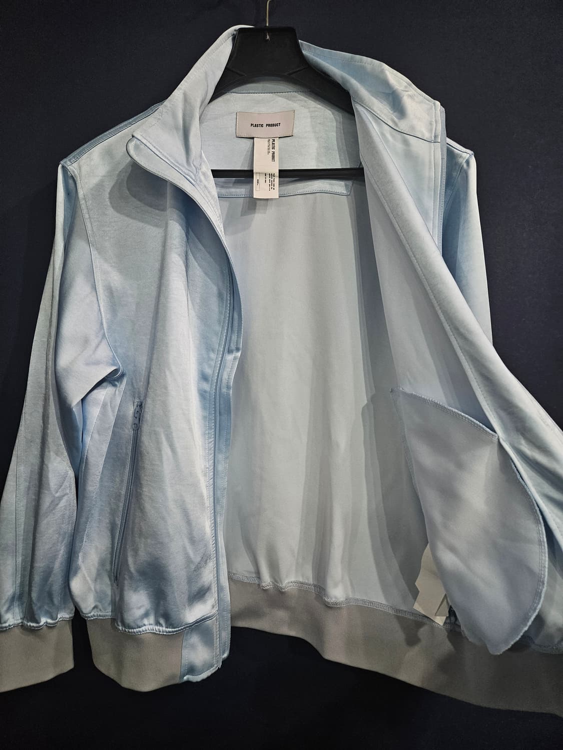 플라스틱 프로덕트 스카이블루 남성 오버핏 95~100 셋업  상품이미지9