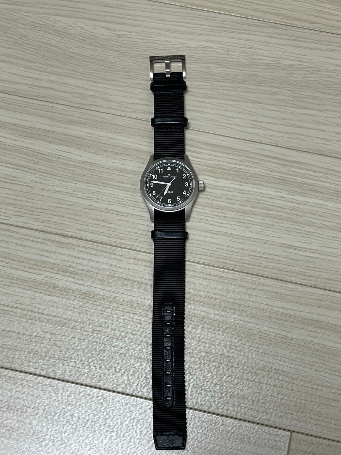 해밀턴 카키필드 쿼츠 38mm 블랙 상품이미지4
