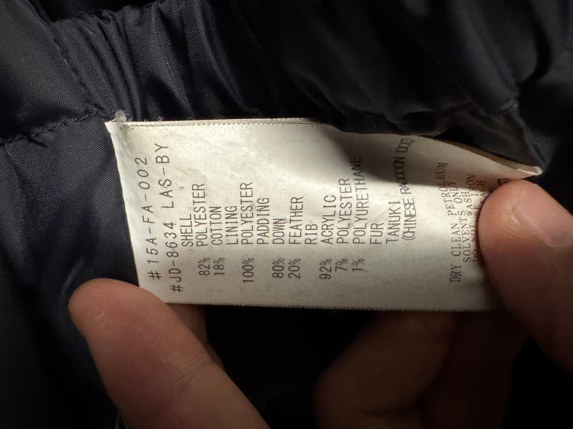 단톤(DANTON) 다운패딩 상품이미지6