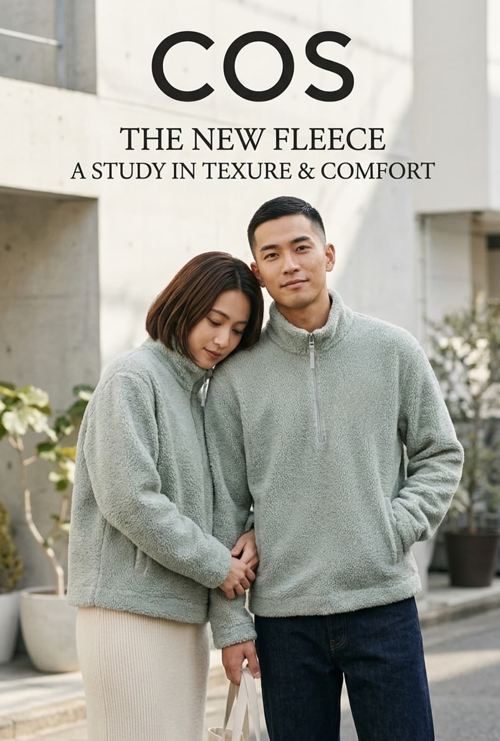 105/88.COS 테디 하이넥 플리스(공용)  상품이미지1