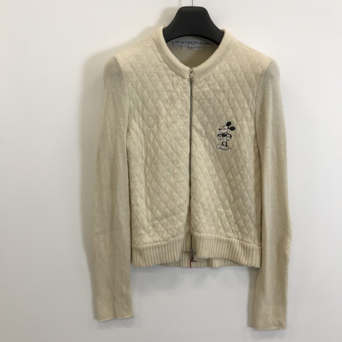 까스텔바작 디즈니 이태리 캐시미어 니트집업 [여성40] 상품이미지1