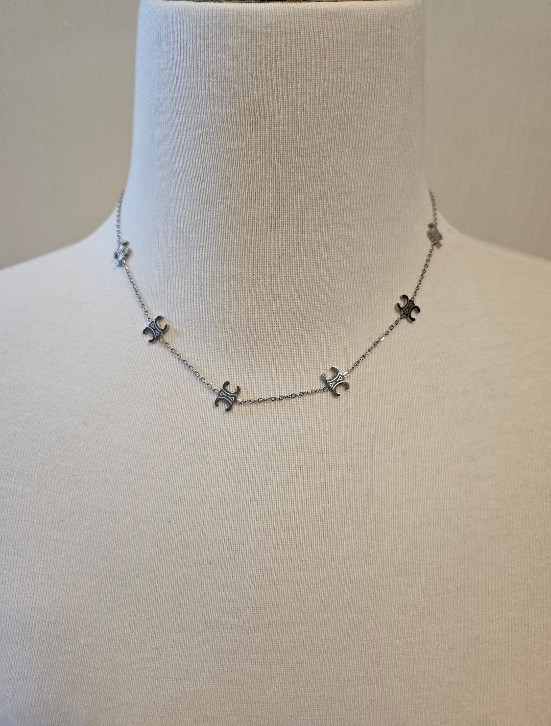 셀린느 업사이클링 은장 목걸이 상품이미지5