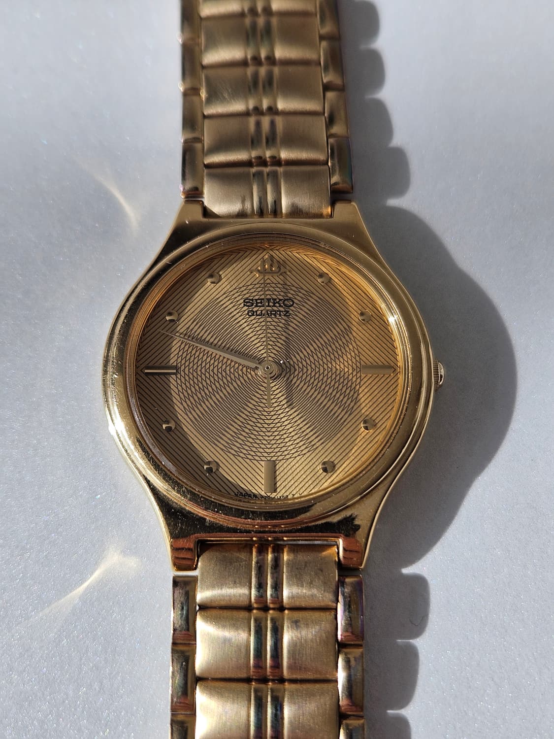 빈티지 세이코 쿼츠 금장 시계 상품이미지3