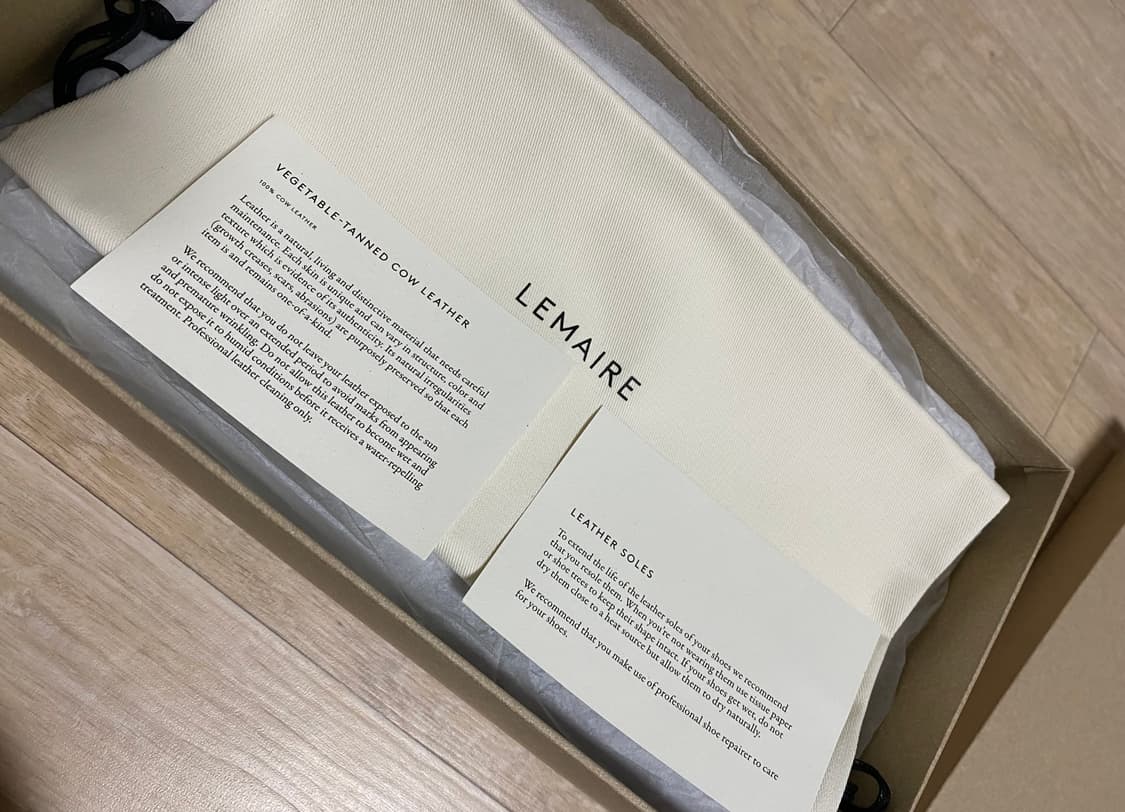 22ss 르메르 폴디드 뮬 40 상품이미지6