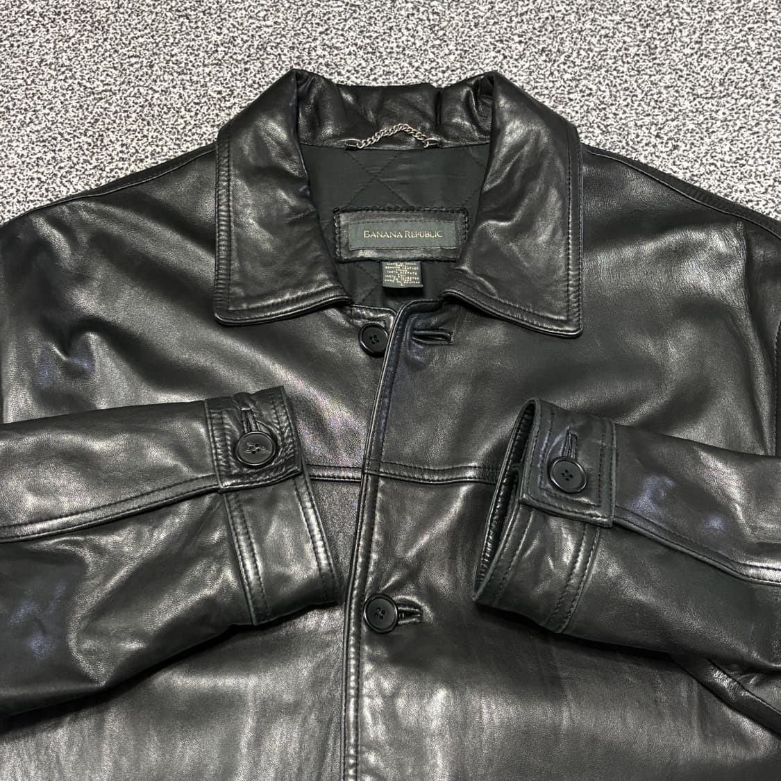 바나나 리퍼블릭 레더 카코트 가죽자켓 상품이미지5