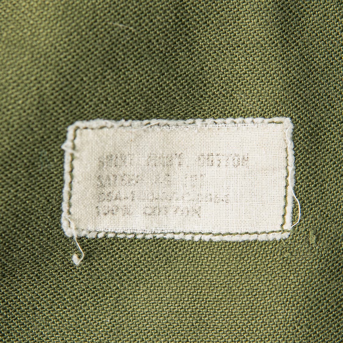 [110] 60s 미군 OG-107 유틸리티 셔츠 / 퍼티그 셔츠  상품이미지9