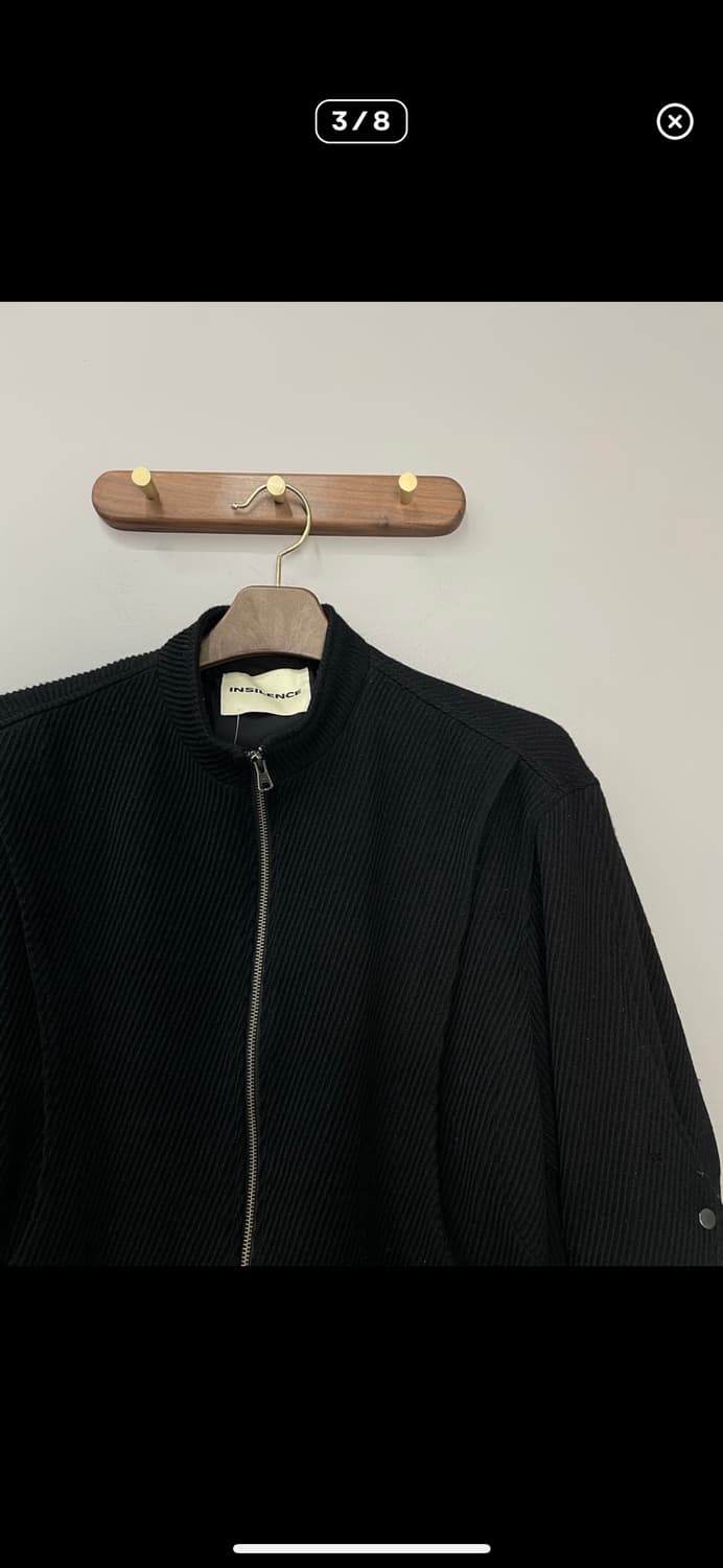 인사일런스 블랙 시메트리 폴딩 자켓 A3203 상품이미지3