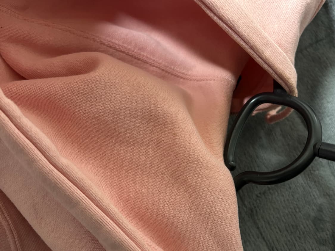 스투시 후드집업 s 핑크( 딸기우유색) 상품이미지5