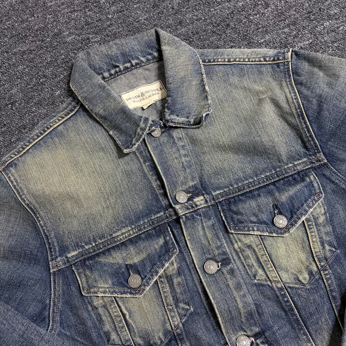 데님앤서플라이 랄프로렌 데님 트러커 자켓 상품이미지3